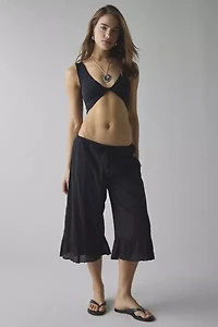 Out From Under Wrap It Up Twist-Front Seamless Knit Tank Top