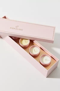 High On Love Mini Massage Candle Set