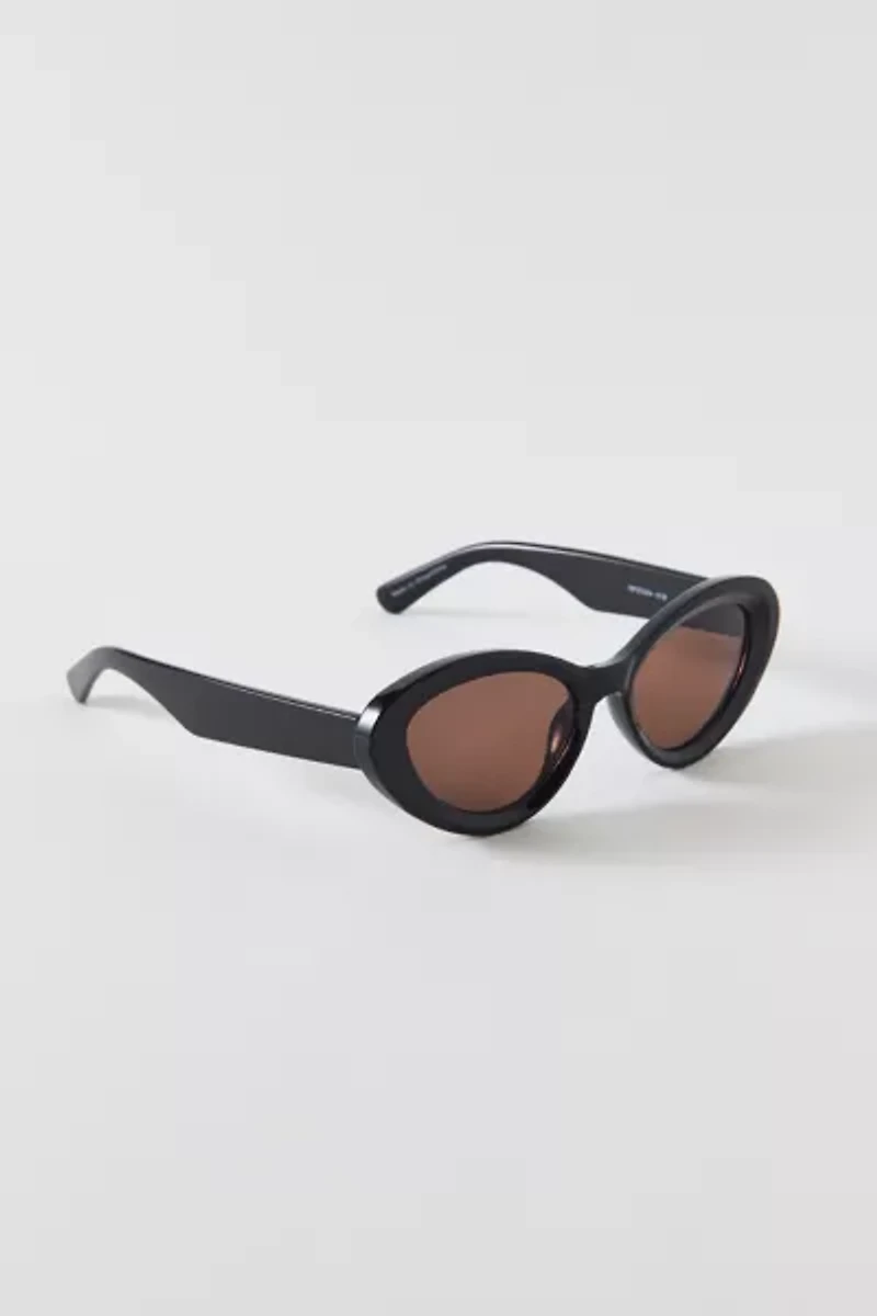 Taylor Retro Oval Sunglasses