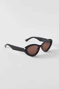 Taylor Retro Oval Sunglasses