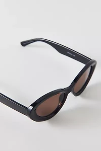 Taylor Retro Oval Sunglasses