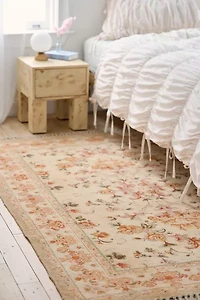 Lola Floral Digital Printed Chenille Rug