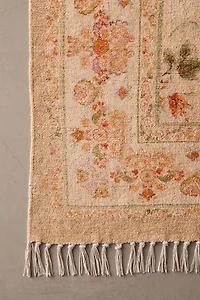 Lola Floral Digital Printed Chenille Rug