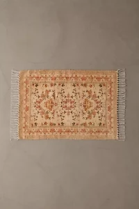 Lola Floral Digital Printed Chenille Rug