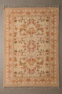 Lola Floral Digital Printed Chenille Rug