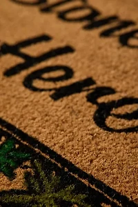 Happy Leaf Coir Doormat