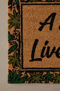 Happy Leaf Coir Doormat