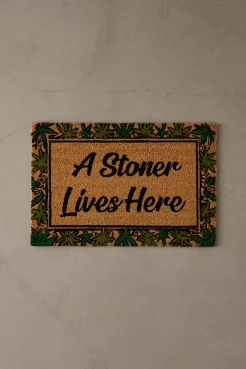Happy Leaf Coir Doormat