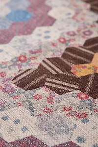 Star Cottage Patchwork Washable Printed Rug