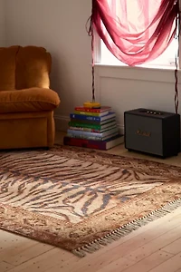 Jaya Animal Digital Printed Chenille Rug