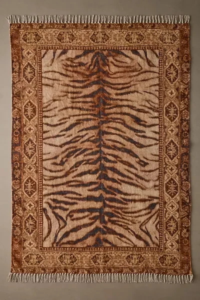 Jaya Animal Digital Printed Chenille Rug