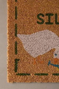 Silly Goose Coir Doormat