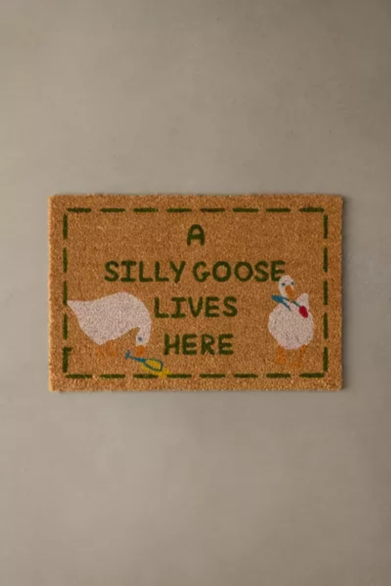Silly Goose Coir Doormat