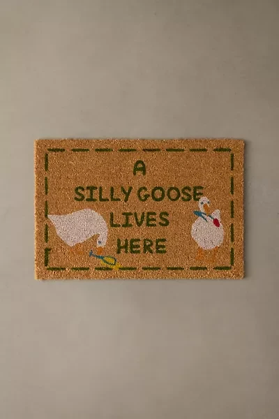 Silly Goose Coir Doormat
