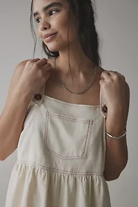 ReMADE By UO Made LA EcoVero™ Linen Shortall Dress