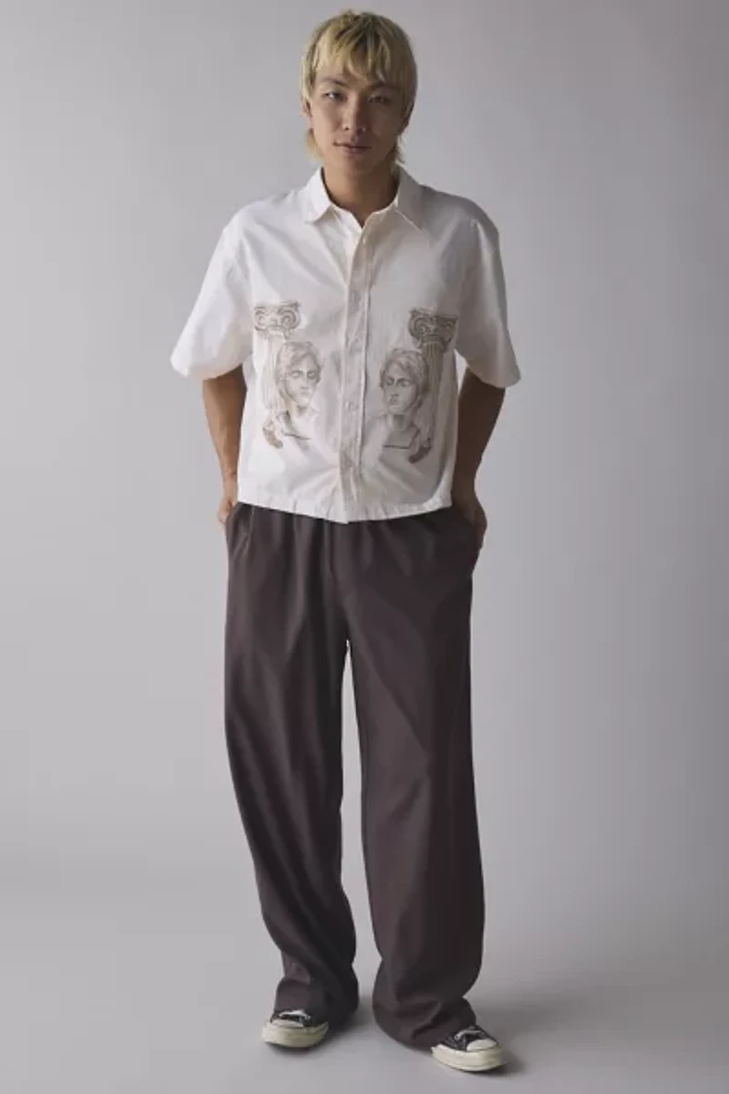 UO Stripe Graphic Shirt