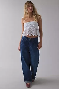 Kimchi Blue Alessia Lace Cropped Babydoll Cami