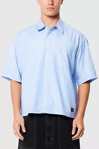 Abrand Bobby Striped Boxy Oxford Shirt