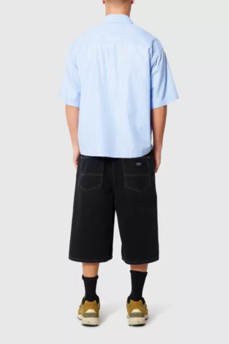 Abrand Bobby Striped Boxy Oxford Shirt