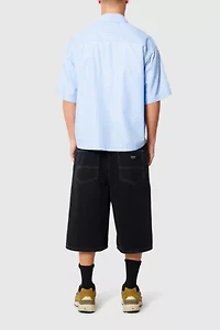 Abrand Bobby Striped Boxy Oxford Shirt