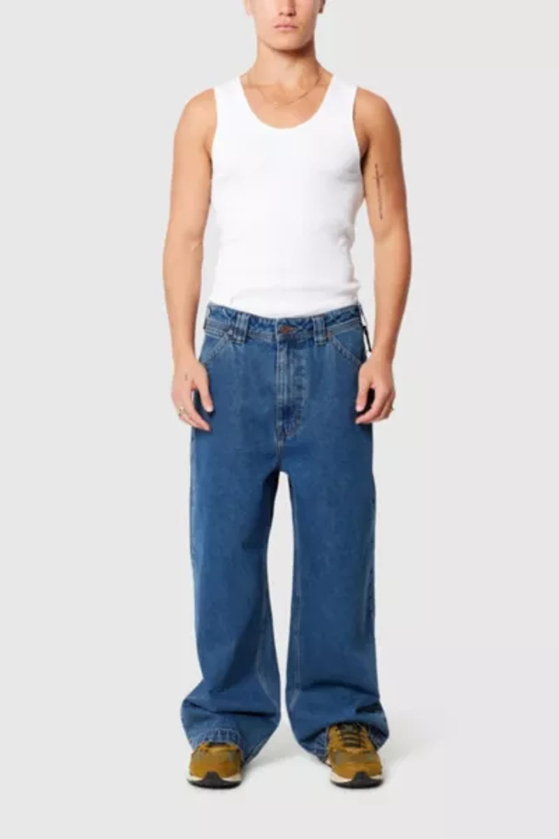 Abrand A7 Mega Baggy Embroidered Jean