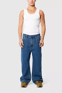 Abrand A7 Mega Baggy Embroidered Jean
