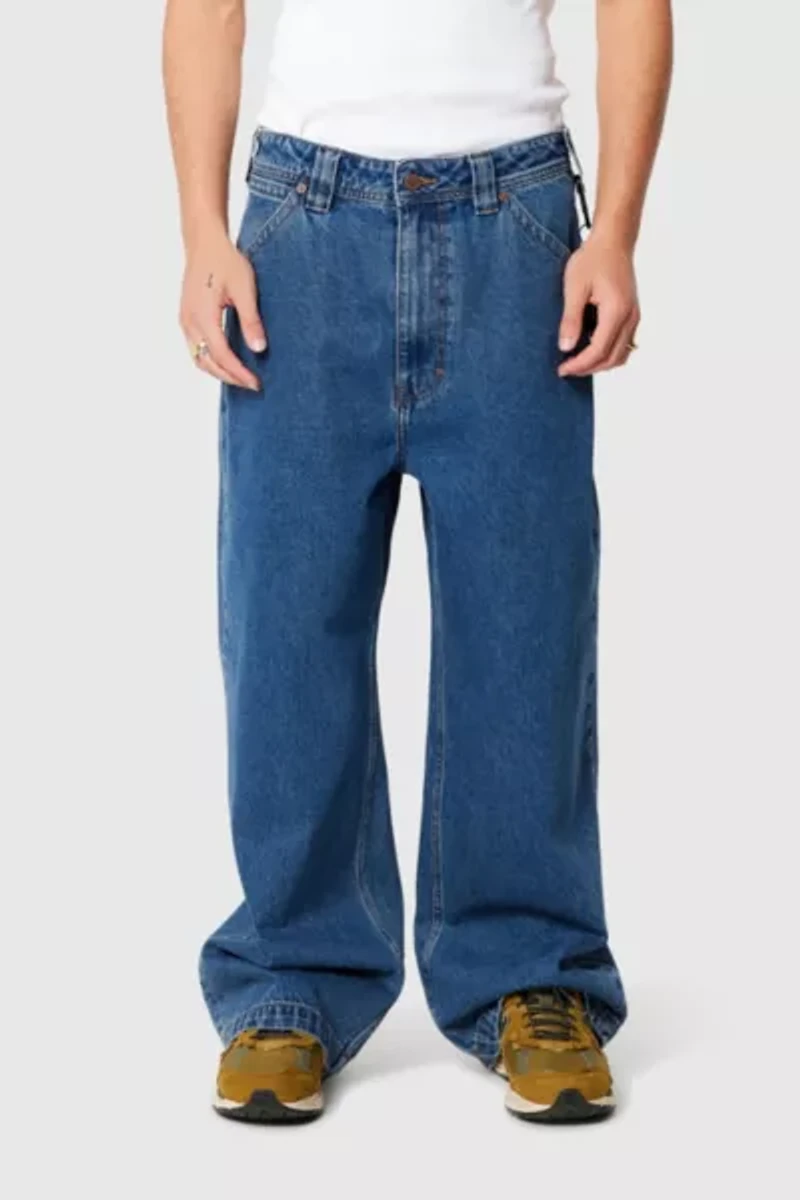 Abrand A7 Mega Baggy Embroidered Jean