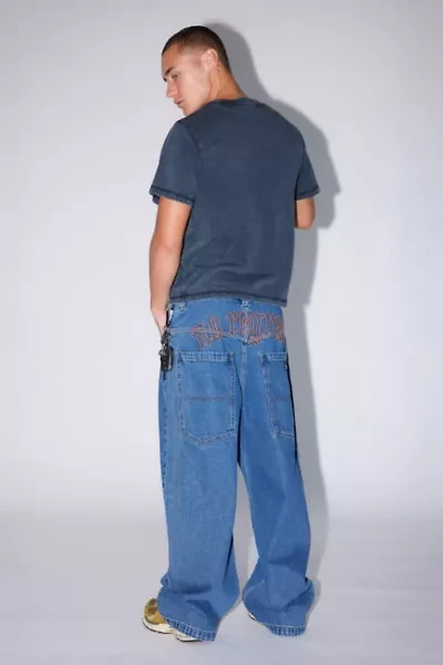 Abrand A7 Mega Baggy Embroidered Jean