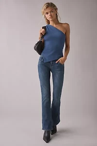 ReMADE By UO Remnants Twisted One-Shoulder Asymmetrical Top