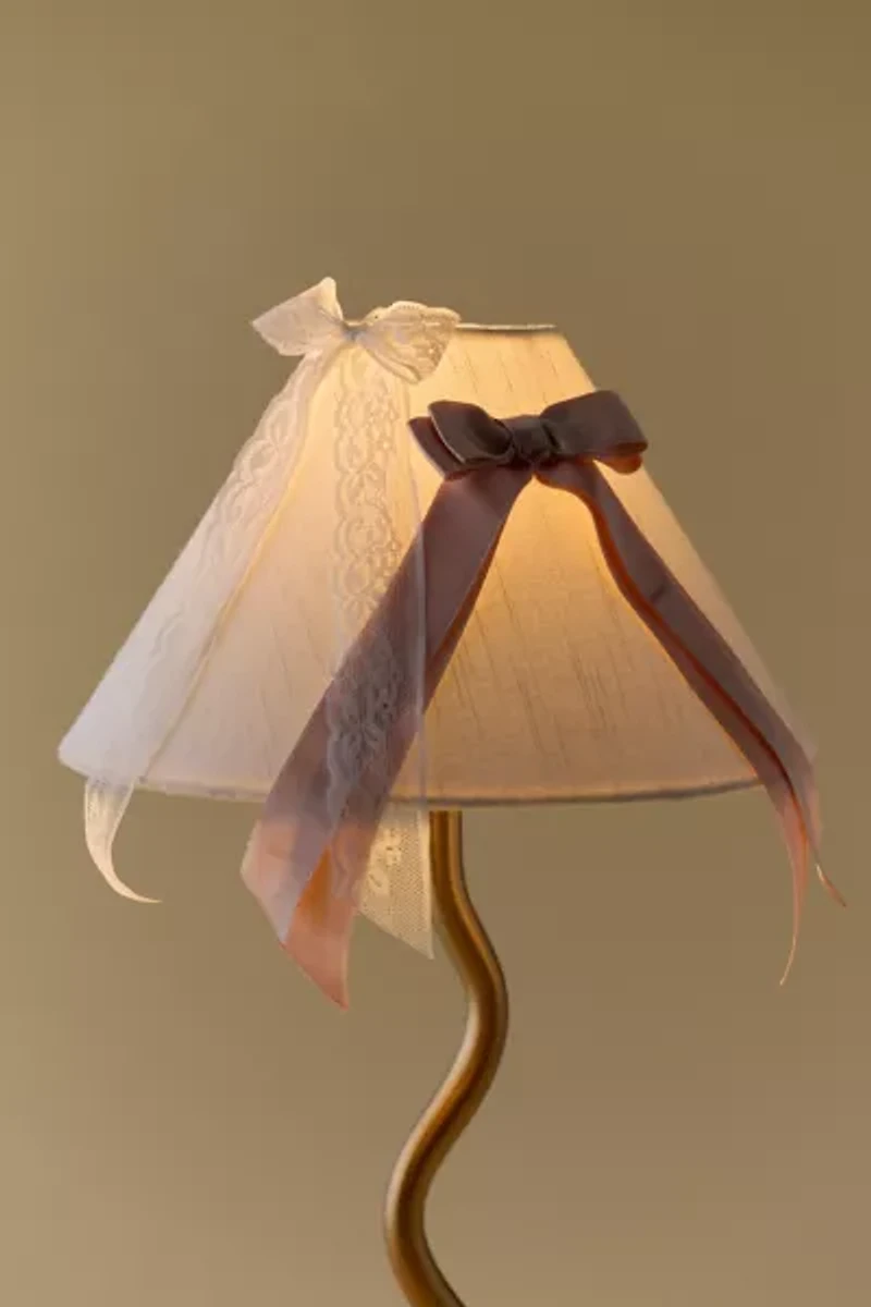Bow Applique Lamp Shade