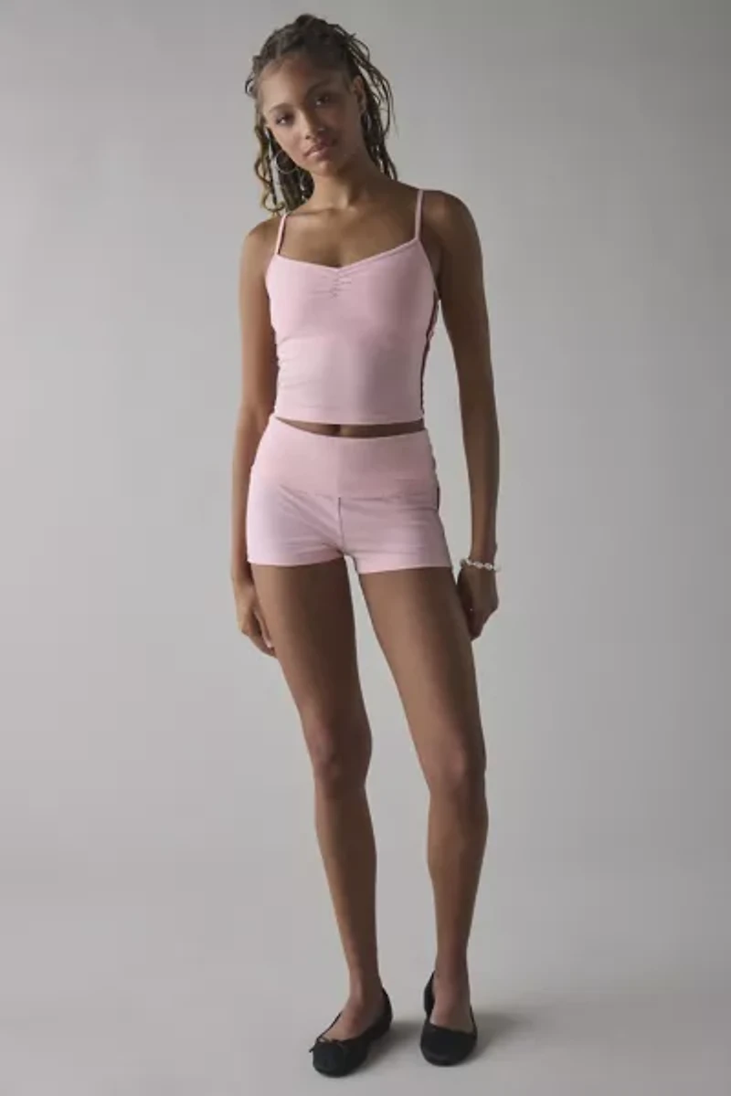 Out From Under Bec Stripe Foldover Micro Short