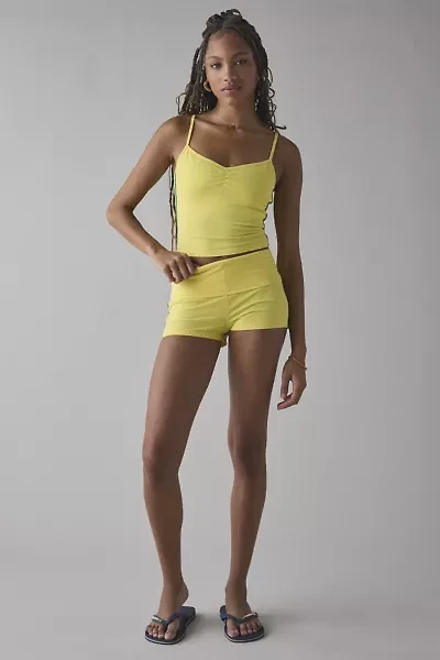 Out From Under Bec Stripe Foldover Micro Short