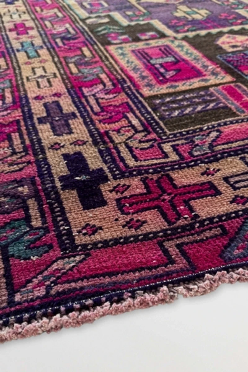 Canary Lane Vintage Runner Rug No. 1667