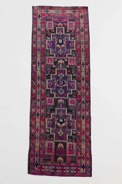 Canary Lane Vintage Runner Rug No. 1667