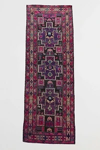Canary Lane Vintage Runner Rug No. 1667