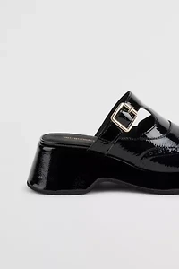 Intentionally Blank Everclear Slip On Mule