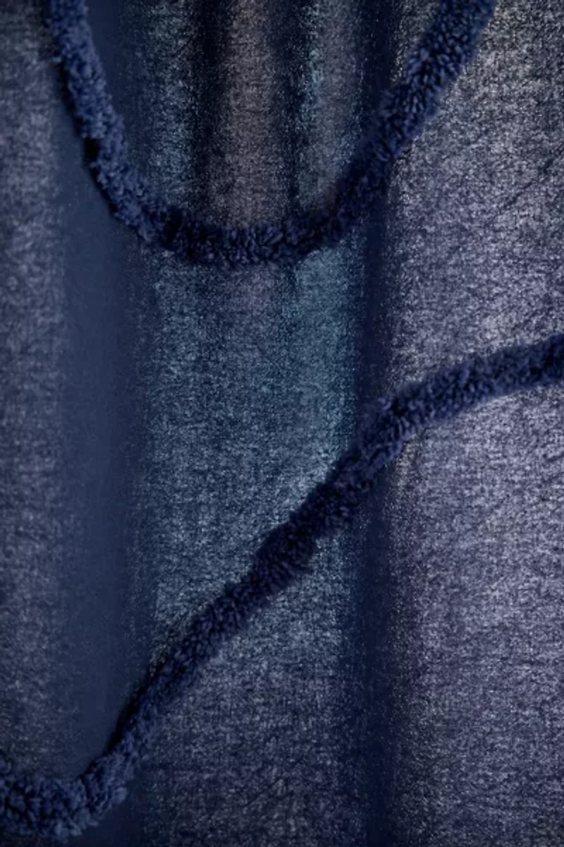 Wiggle Tufted Shower Curtain
