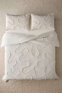 Quinn Wiggle Tufted Comforter