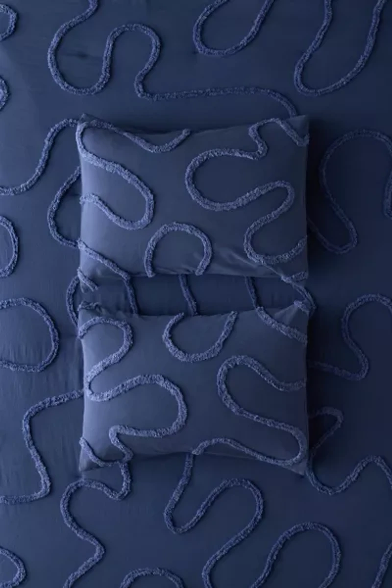 Quinn Wiggle Tufted Sham Set