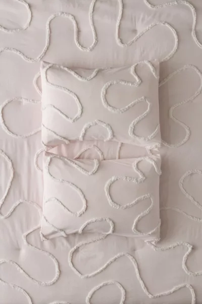 Quinn Wiggle Tufted Sham Set