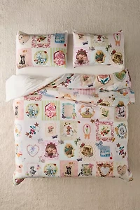 Thara Collage Patterned Duvet Cover