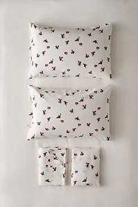 Ladybug Cat Patterned Core Sheet Set