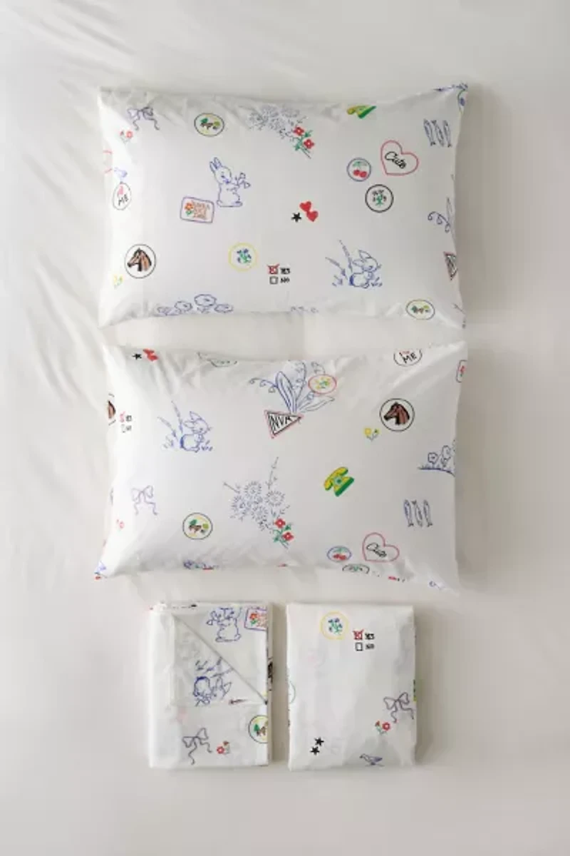 Patches Patterned Core Sheet Set