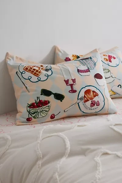 Tablescape Patterned Sham Set