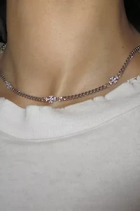 RIMOR Multi Mini Adamas Cross Choker Necklace