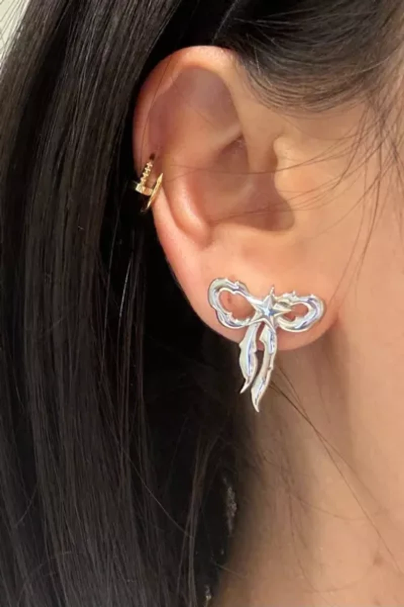 RIMOR Starry Bow Earrings