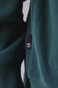 Timberland Leather Badge Logo Crew Neck Sweatshirt