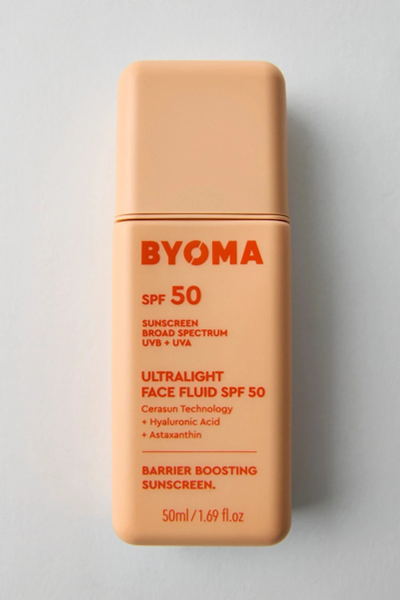 BYOMA Ultra-Lightweight Face Fluid SPF 50 Sunscreen
