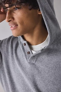 Katin Hayes Hooded Henley Sweater