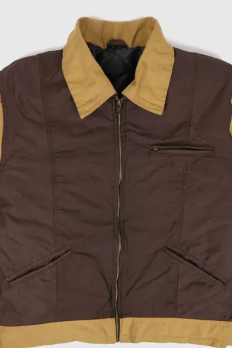 Reworked Workwear Full Zip Jacket